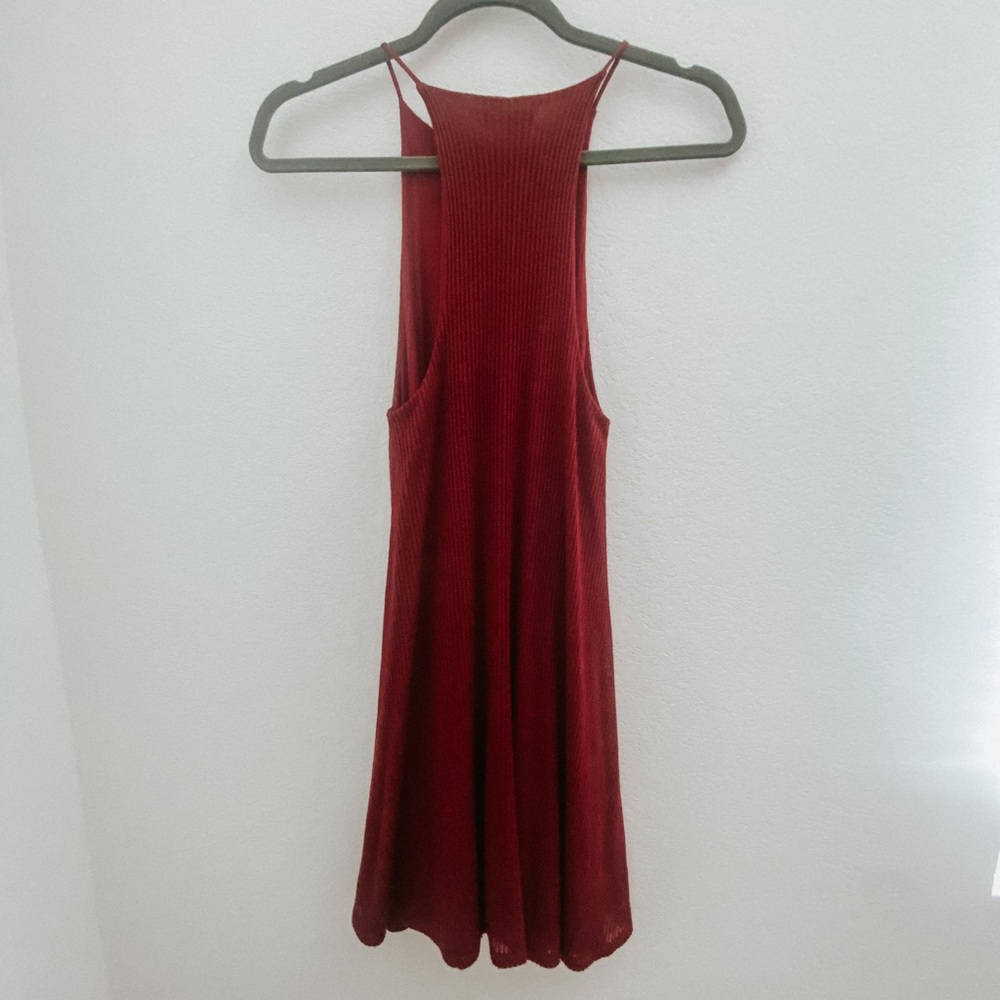 Urban Outfitters Maroon Slip Dress